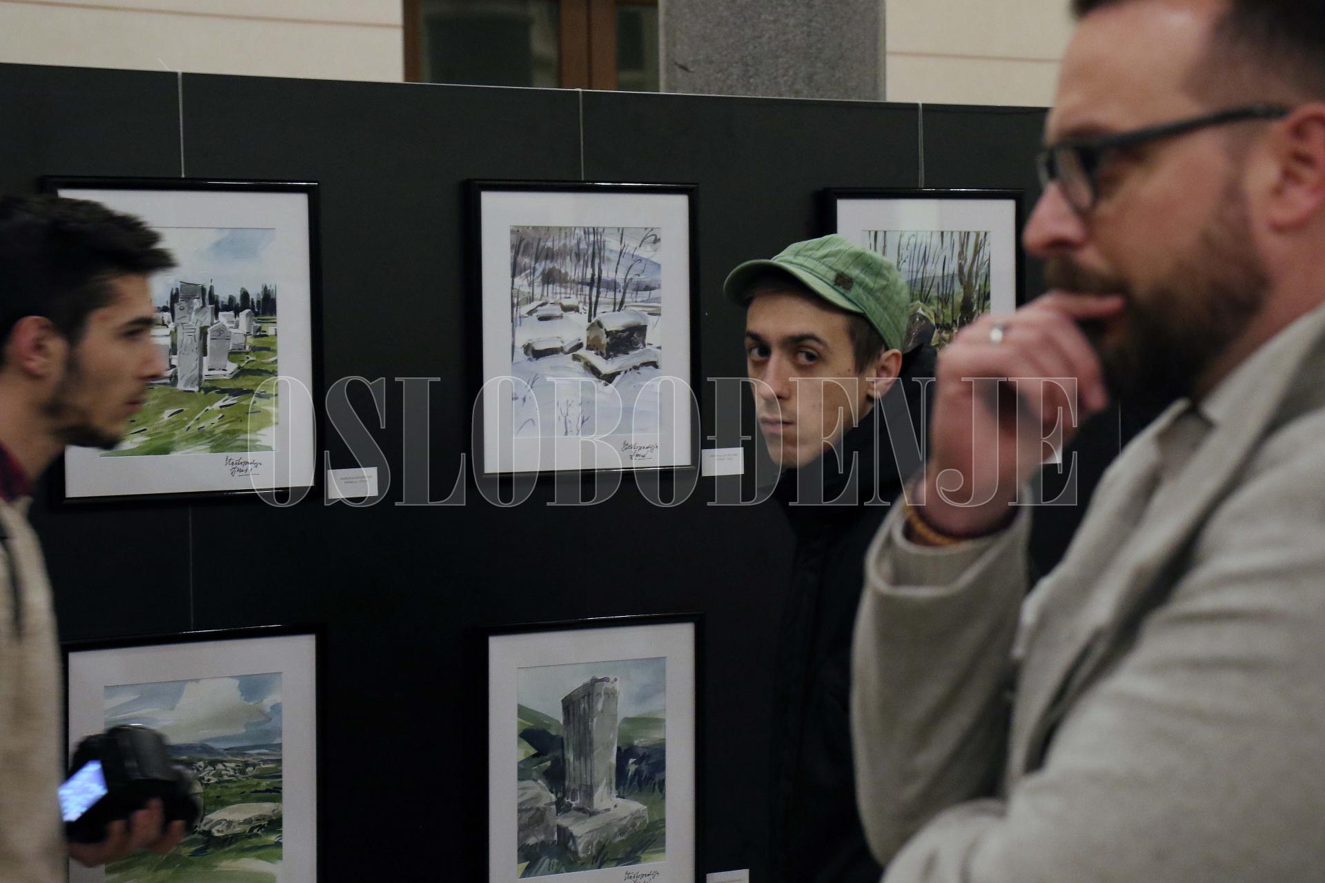 130 akvarela za “Stećkopediju”